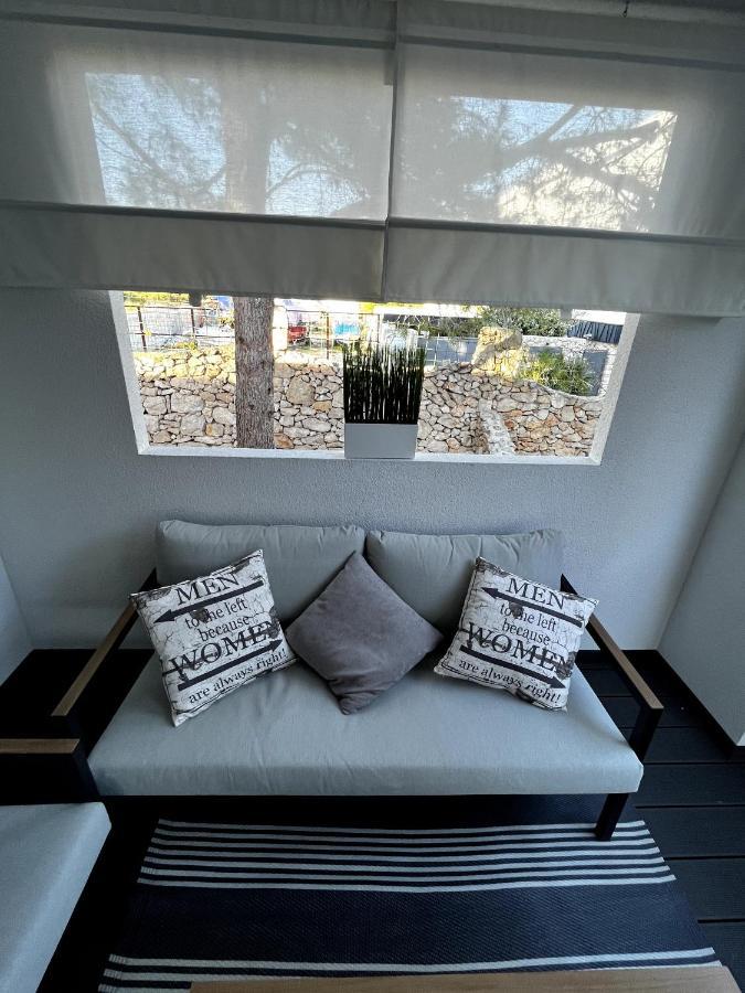 Luxury Mobile Home Pretty Green - Premium - Oaza Mira Resort -50 M From The Beach 드라게 외부 사진