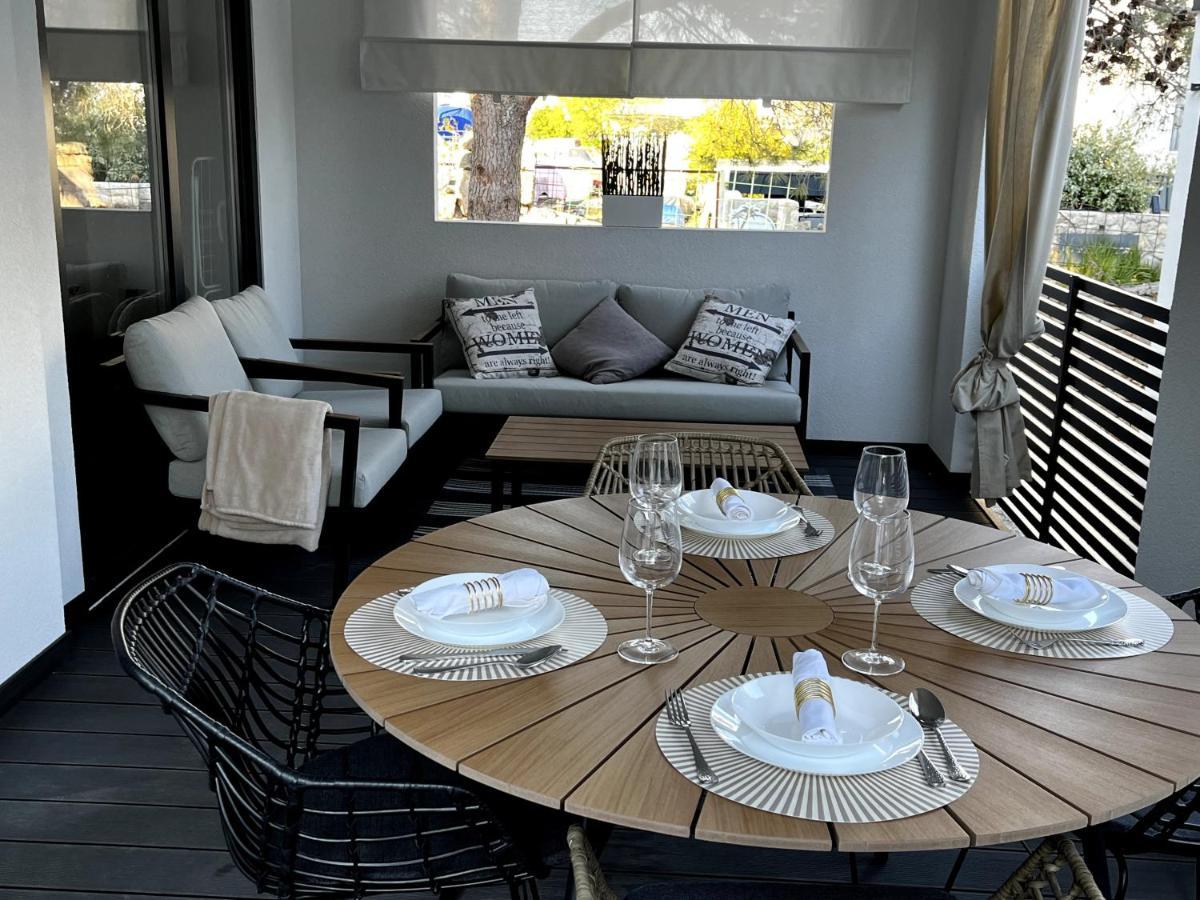 Luxury Mobile Home Pretty Green - Premium - Oaza Mira Resort -50 M From The Beach 드라게 외부 사진