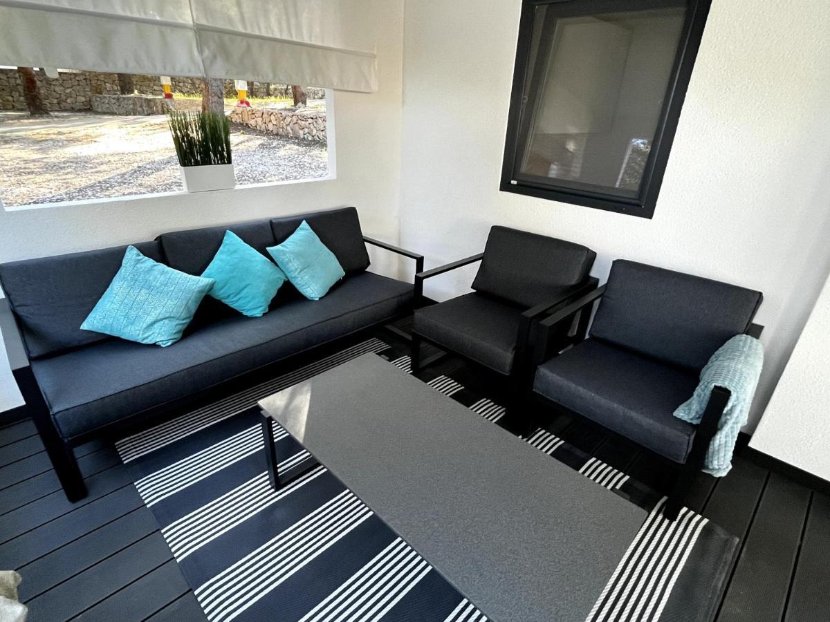 Luxury Mobile Home Pretty Green - Premium - Oaza Mira Resort -50 M From The Beach 드라게 외부 사진