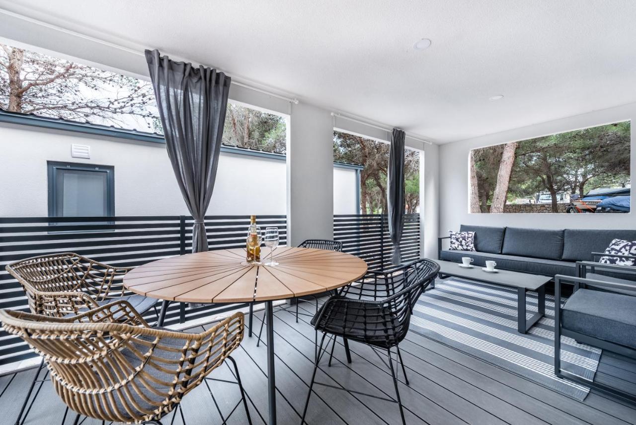 Luxury Mobile Home Pretty Green - Premium - Oaza Mira Resort -50 M From The Beach 드라게 외부 사진