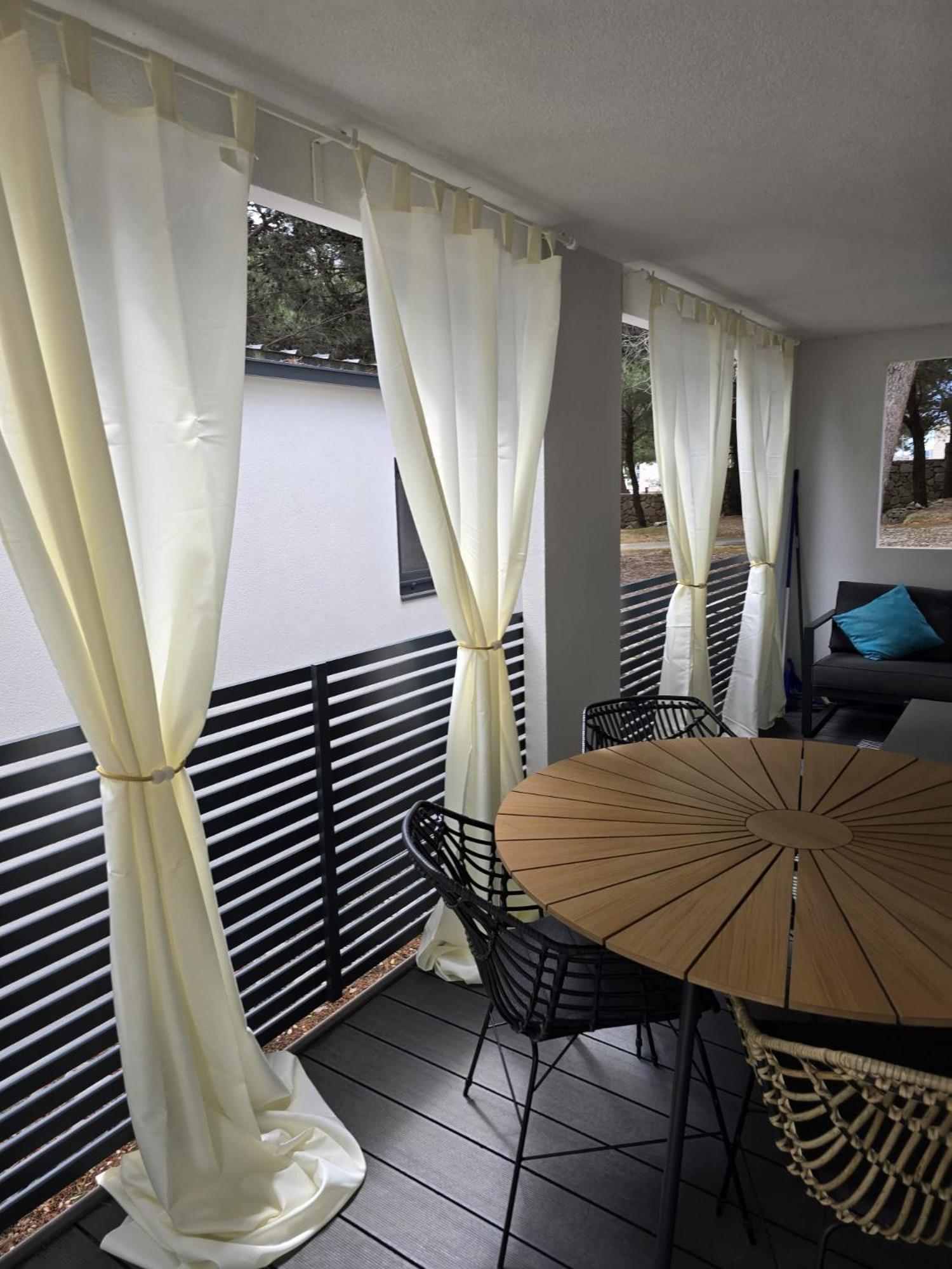 Luxury Mobile Home Pretty Green - Premium - Oaza Mira Resort -50 M From The Beach 드라게 외부 사진
